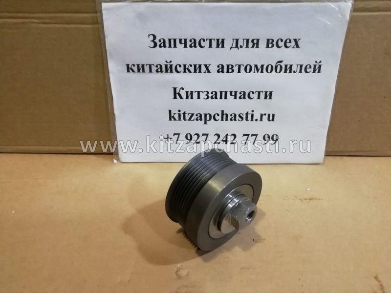 Ролик натяжителя ремня WD615G220 8РК Shacman F2000 612600060310